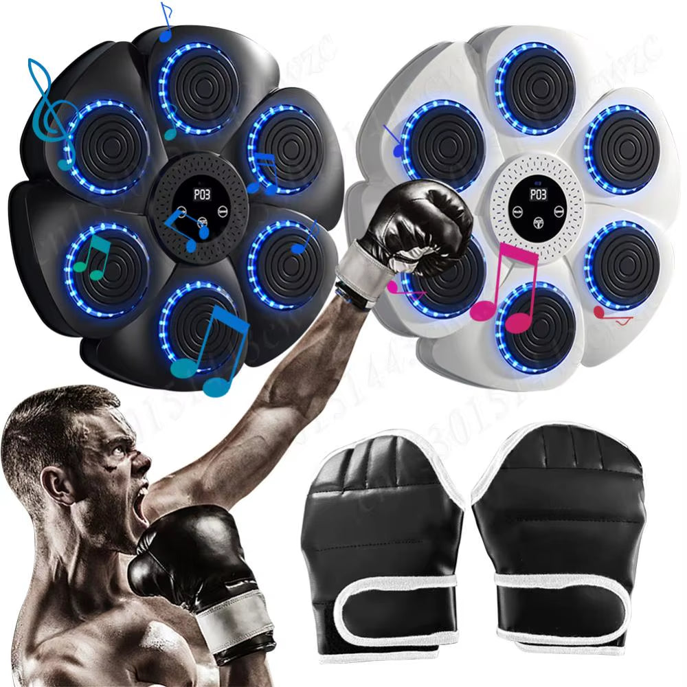 Smart Music Boxing Machine Boxing Training Punching Equipment Boxing Reaction Wall Target Workout Boxing Target Machine Boxing